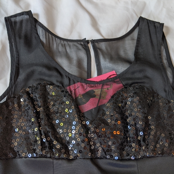 Black Betsey Johnson cocktail dress - Picture 3 of 6